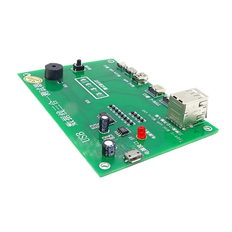 3 in 1 USB Cable Tester Charging Cable Test Card Tpye-C Mini USB Micro PCB Board gallery