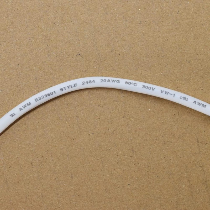 2PCS USB Power Cable White 4FT 1.2M USB To 3.5mm Plug 5V DC 20AWG Charging gallery