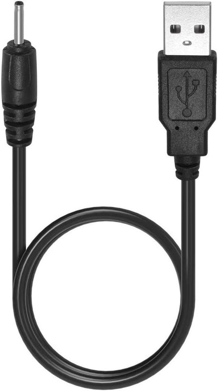 50cm USB Type A Male To DC 2.0mmx0.6mm 5V DC Barrel Jack Power Charging Cable gallery