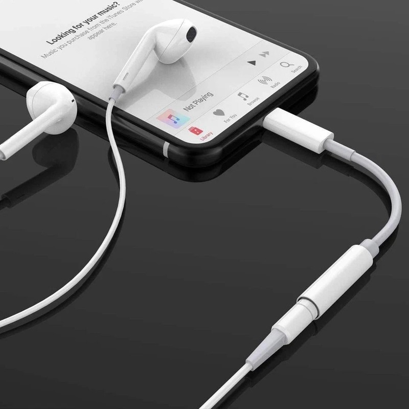 [Apple Mfi Certified] Lightning to 3.5 Mm Headphone Jack Adapter, 2 Pack Earphon gallery