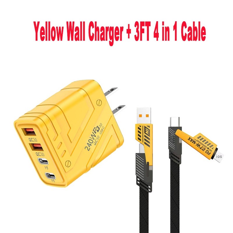 240W Fast Charging USB C Wall Charger for Samsung Galaxy A57 A56 A55 A37 A36 A17