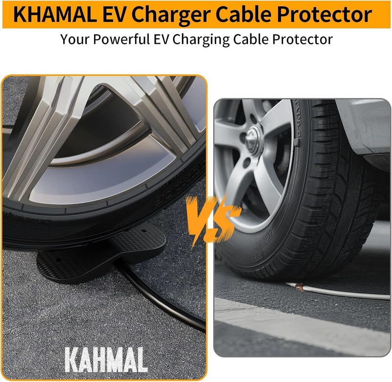 Ev Charger Cable Protector Garage Door Pass Through - Heavy Duty Cable Guard Pro gallery