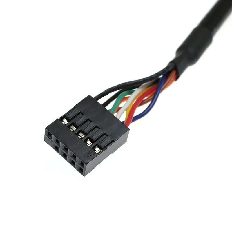 USB 2.0 Internal Motherboard Header Cable USB 2.0 9pin Female to Female Inter... gallery