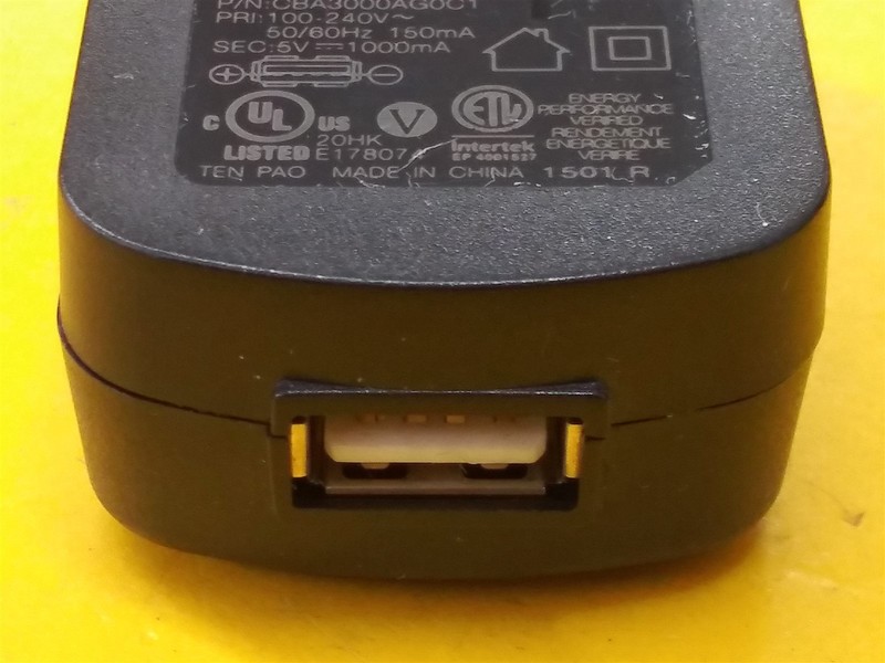 ⭐️⭐️⭐️⭐️⭐️ Alcatel S005UU0500100 Power Adapter USB Charger 5V 1A gallery