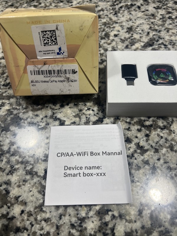 Wireless Carplay Adapter for iPhone Android Multi Color Plug and Play New gallery