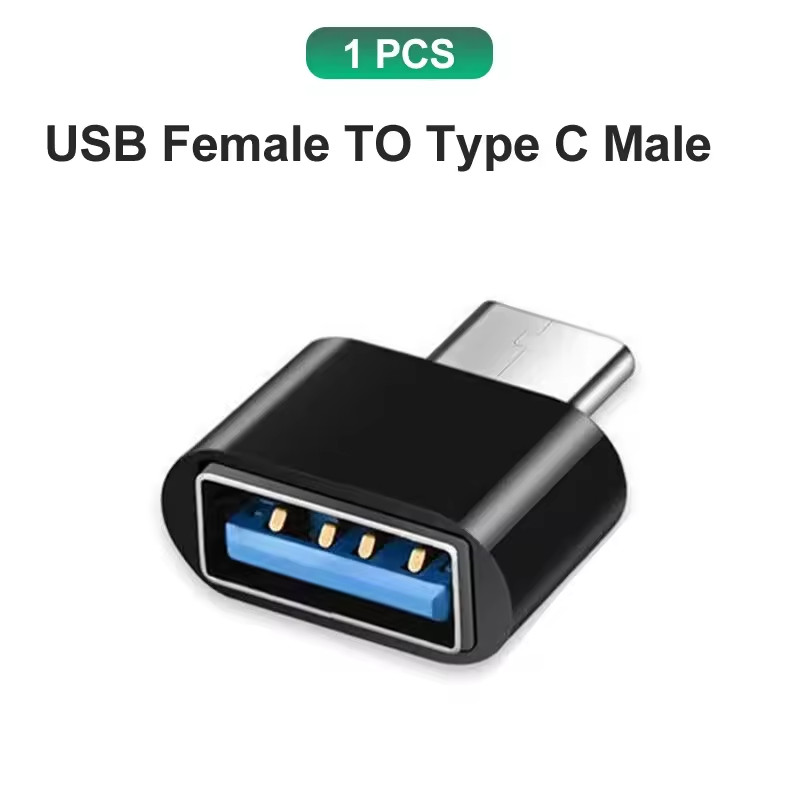 Type C to USB Adapter 3.0 USB-C 3.1 Male OTG Female Data Connector Converter