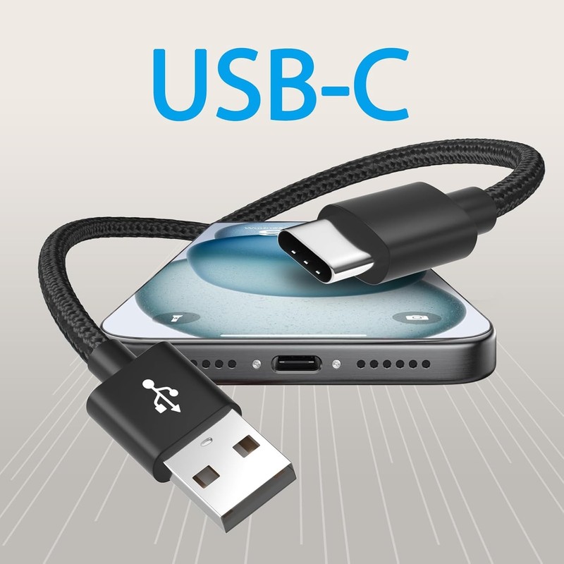 6-10 FT USB Type-C For iPhone 17/16/15 Cable Fast Charger Charging Data Cord Lot gallery