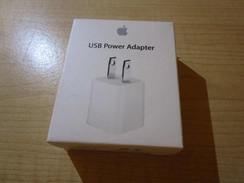 Apple 5W USB Power Charger Wall Adapter – Original A1385 (MD810LL/A)
