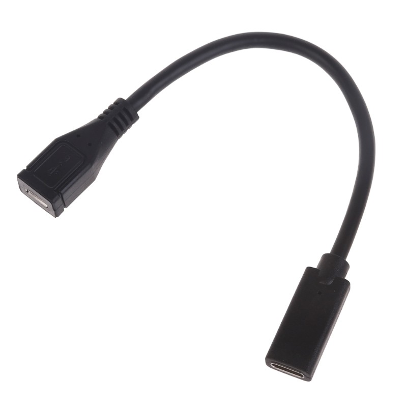 Type-C to Micro USB Converter Data Sync Extension Adapter for Notebook Computers