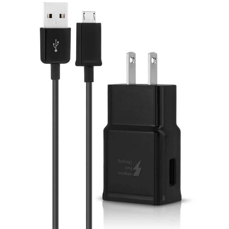 Original Genuine Samsung Fast Charger & Micro USB Cable S4 S6 S7 J3 J5 J7
