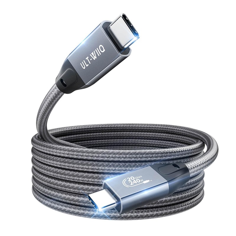 10FT USB C to USB C Video Cable for Monitor 4K144Hz Display Cable 20Gbps Data…