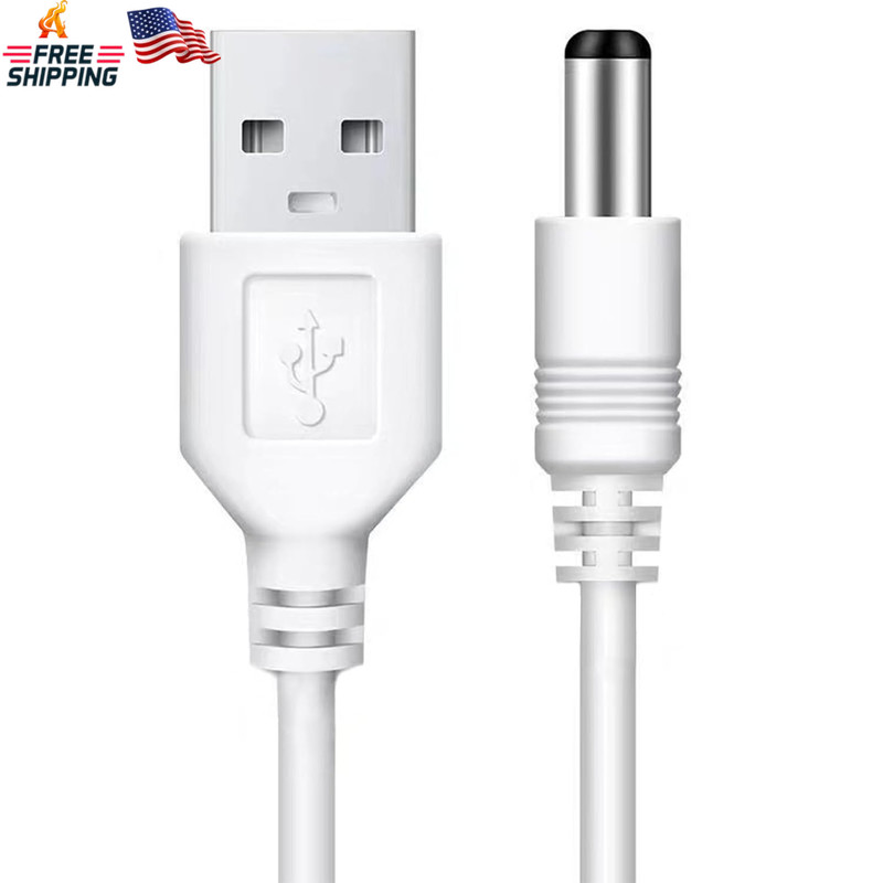 WZ USB Charging Cable for Hydrogen Water Generator Bottle, USB to DC Charger Cor