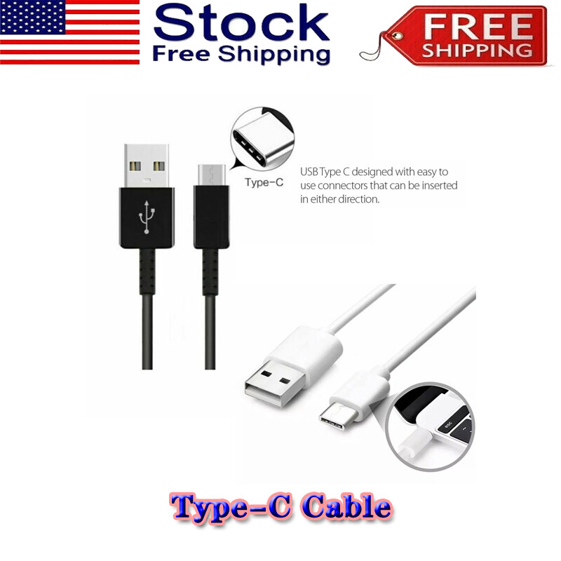 Universal Type C Fast Charging Cable USB C Charging Cable Cord For Samsung US