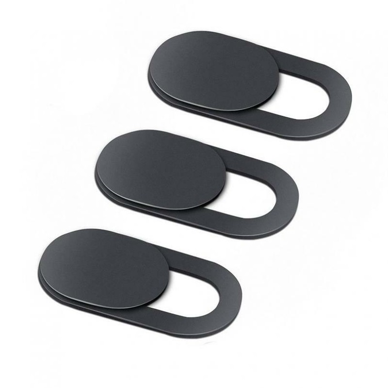 WEBCAM CAMERA COVER PRIVACY SECURITY [BLACK] N8A for PHONE / TABLETS