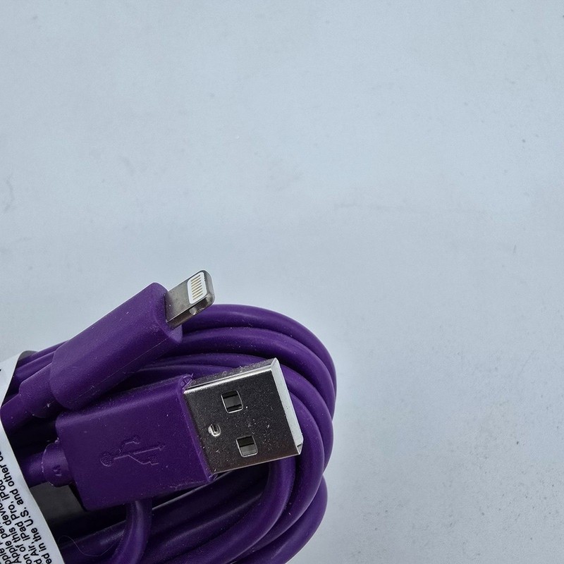 10 Foot Purple Wireless Gear Charging Cable Heavy Duty For iPhone/iPad New gallery
