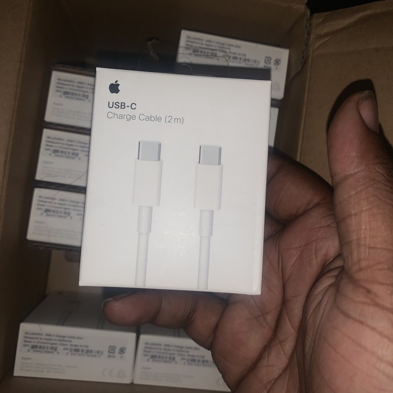 Apple MX0K2AM/A White Lightning to USB-C Charging Cable 10 Count