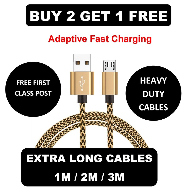 NEW USB SYNC & CHARGER DATA LEAD CABLE FOR SAMSUNG GALAXY S2/S3/S4/S5/S6/S7