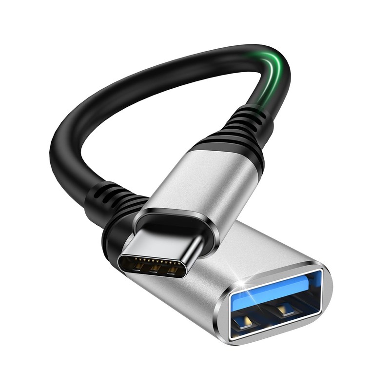 USB C to USB 3.0 Adapter, USB C Male to USB Female OTG On-The-Go Cable Conver…