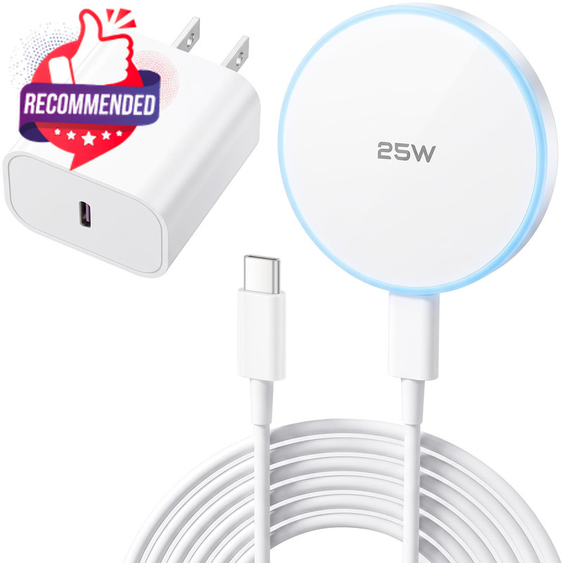 Magsafe Charger 25w Magnetic Wireless Charger Fast Charging Pad With 30w