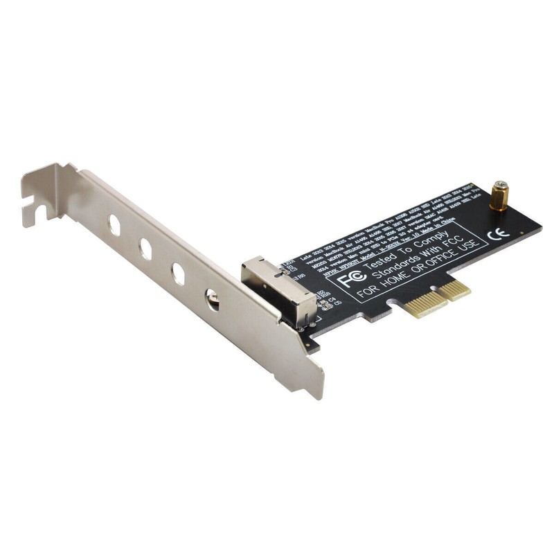 NFHK PCI Express PCI-E 1X to 12+16Pin 2013-2017 Mac Pro Air SSD Convert SATA gallery