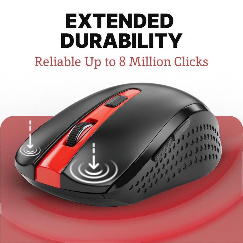 Silent Mouse Wireless - Quiet, Cordless USB Mouse for Laptop, Chromebook & PC gallery