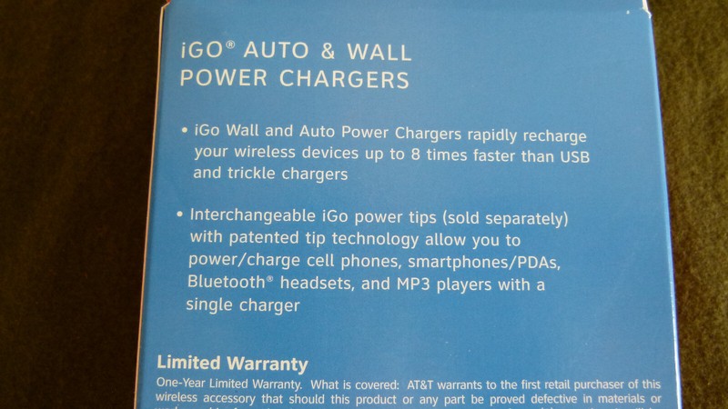 Lot of 12 - AT&T Universal iGo Car Travel Auto & Wall Power Charger gallery