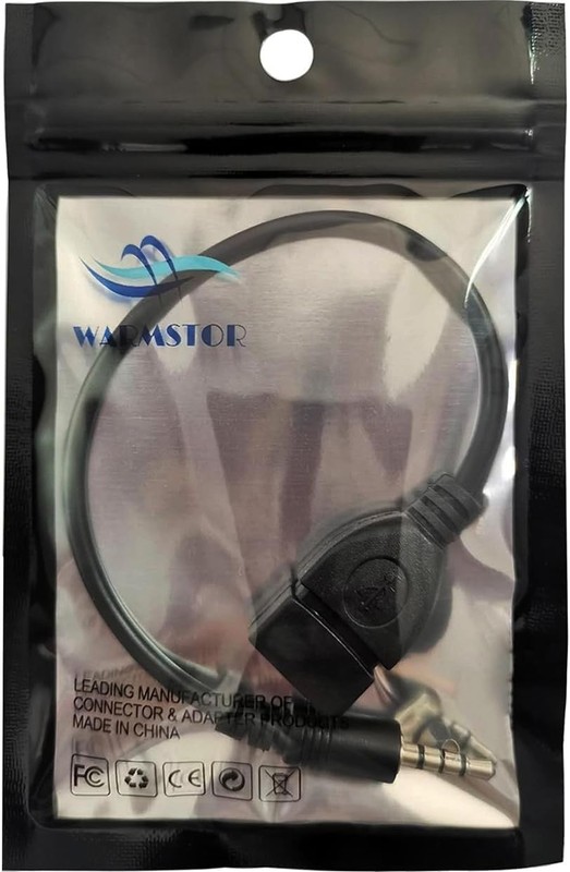 Compact 3.5mm AUX to USB Adapter Cable - Play Music with U-Disk in Your Car gallery