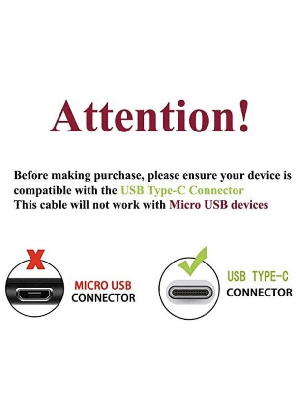 10x Lot Type C USB Data Fast Charger Cable for Samsung Galaxy S8 S9 S10 NOTE9 BK gallery