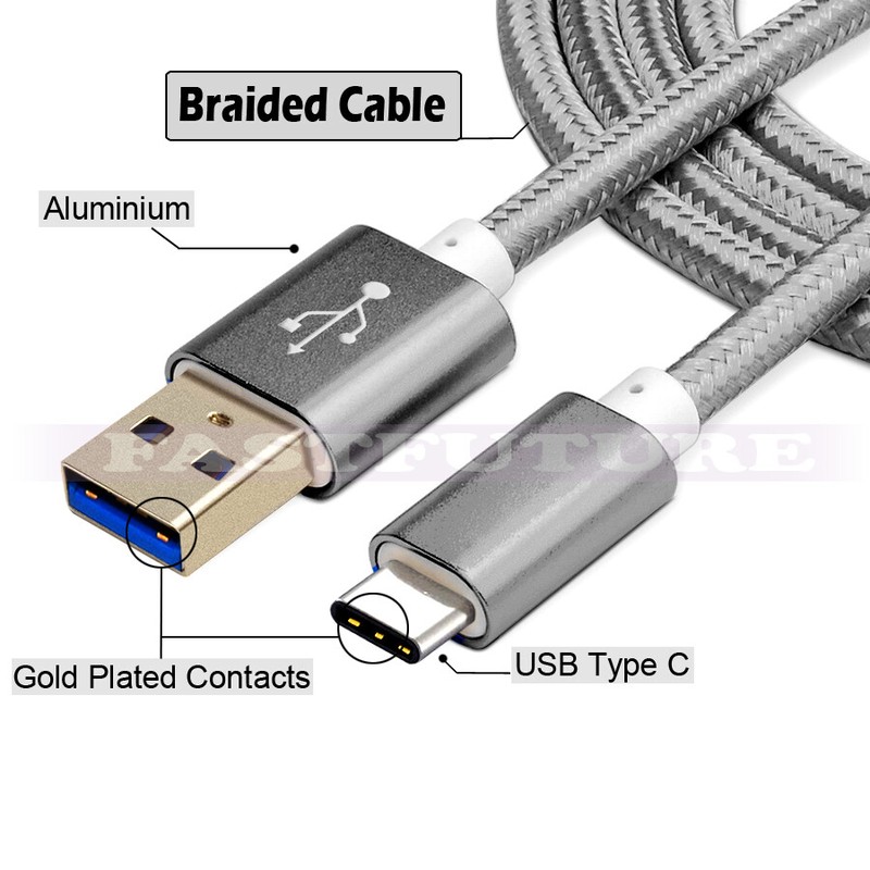 (2 Pack) for VIVO phones USB Nylon Braided Cord Cable Charger android phones gallery