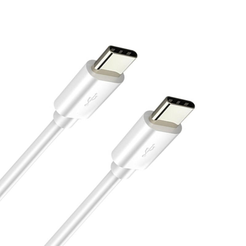 1m/2m Length USB C Male to USB C Male Charging Cable Cord Data Sync Wire Line