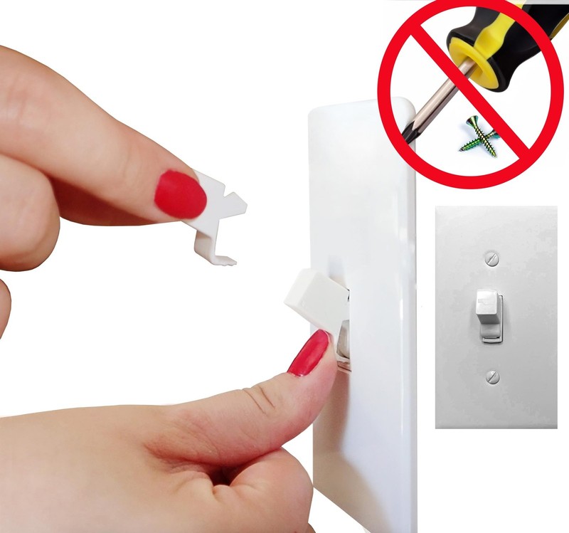 Residential (4 Pack, Clear) | No Tools Required | Easy to Install and Remove ... gallery