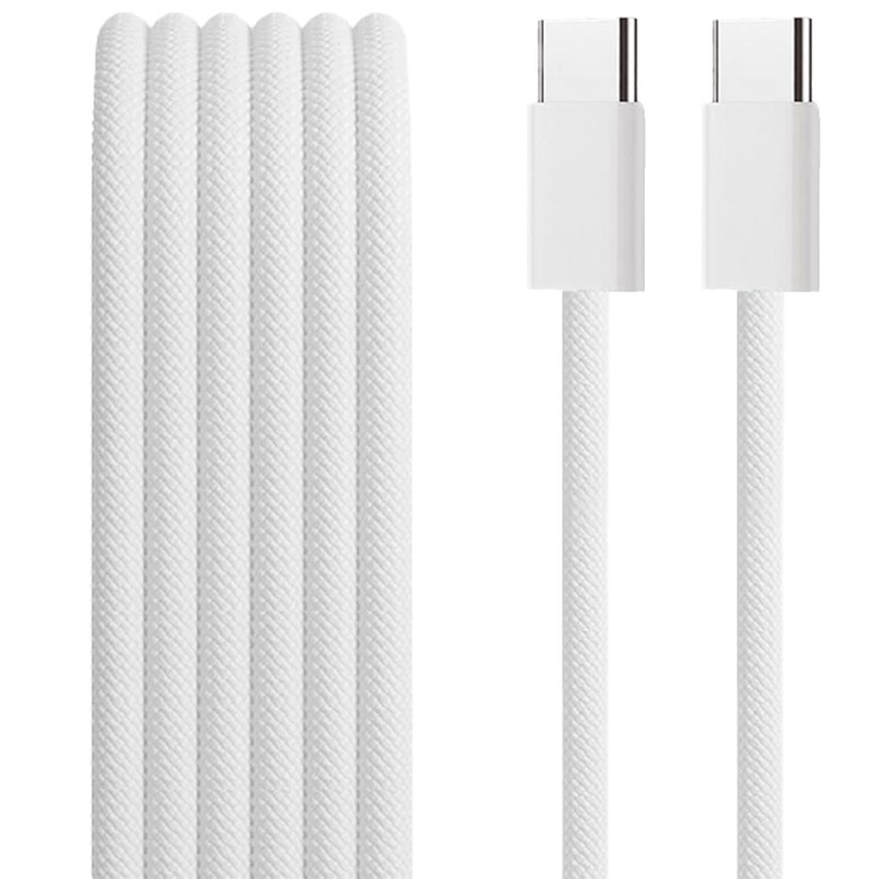 USB C Fast Charger Cube PD Type C Nylon Cable For iPhoneAir 17 Pro Max 16 15 Lot gallery