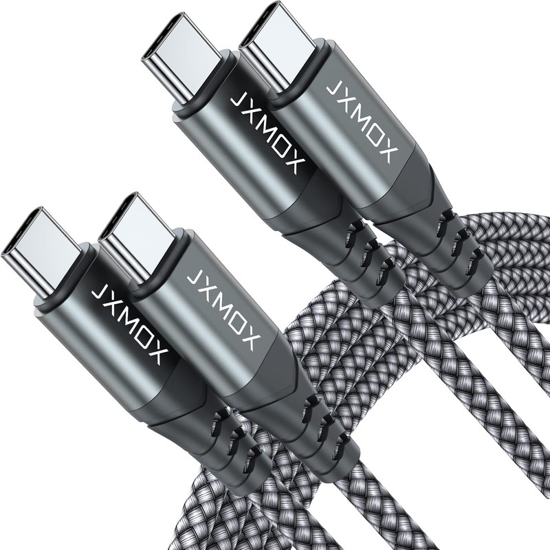 USB C to USB C Cable (2 Pack 3.3ft), 60W (3A) Type C Fast Charging Cord Charger.