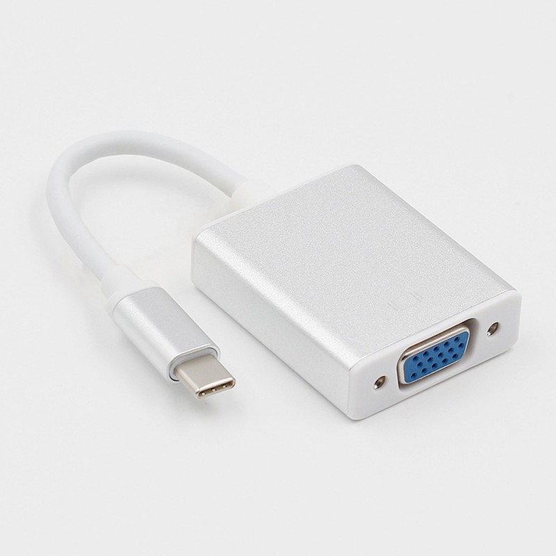 Computer Cable Adapters Display Cord for Monitor Type-c Vga Converter Usb-c gallery