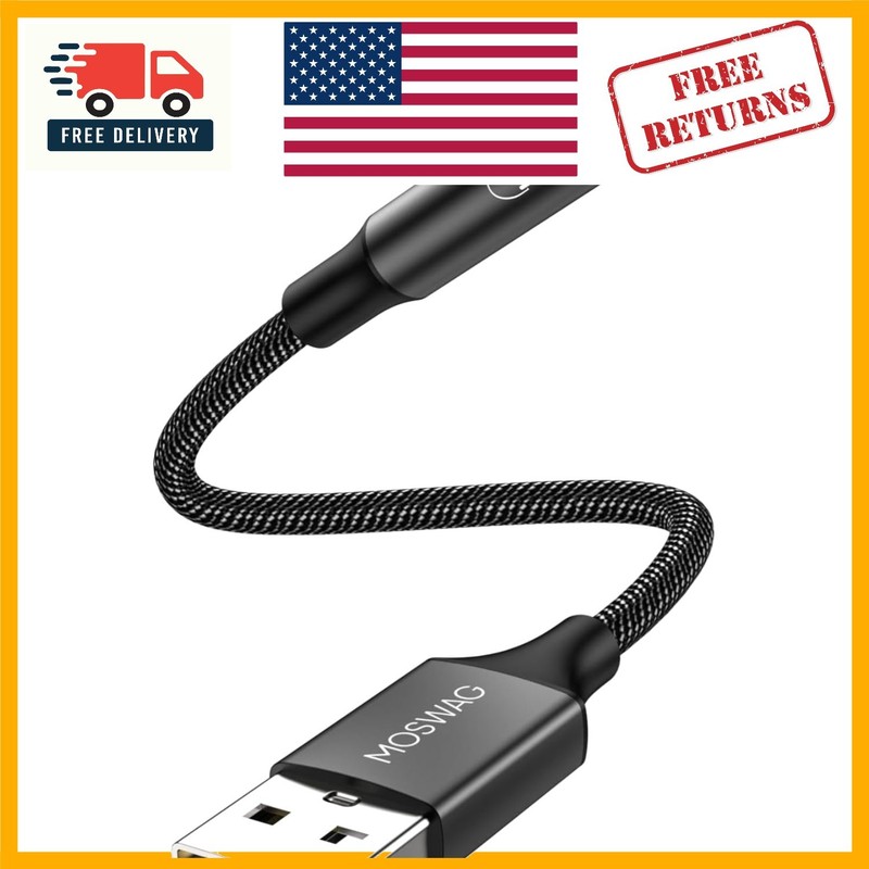USB to 3.5MM Jack Audio Adapter – Compact 20CM Sound Card for Enhanced Audio
