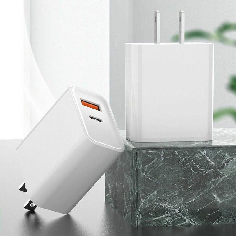 Premium 18W PD USB-A USB-C Charger Adapter for Huawei Mate 20X 20 Lite P30 Pro gallery