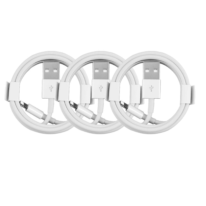 1/3/5Pack Lot USB Charge Cable 3Ft 6Ft Charging Cord For iPhone 13 12 11 8 7 6 5