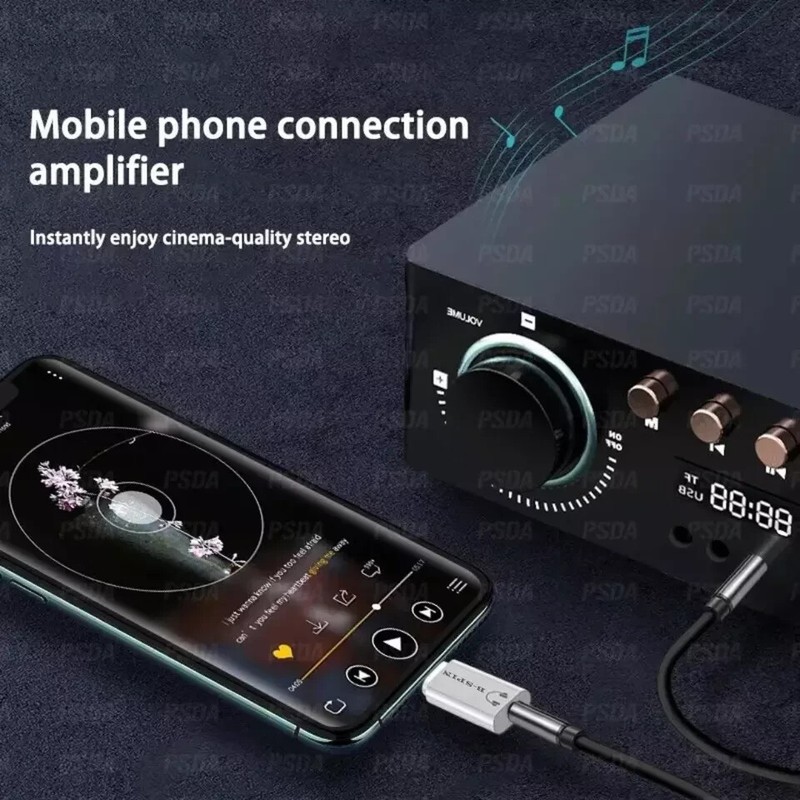USB Type C to 3.5mm Jack Headphone Audio Aux Stereo Adapter For Samsung iP 16 15 gallery