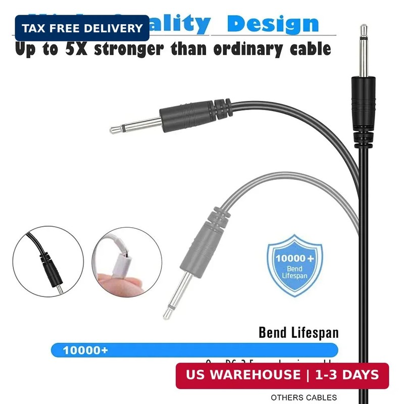 2 Pack 2.7ft Replacement DC Charging Cable, USB to DC 2.5mm Fast Charger Cord Ad gallery