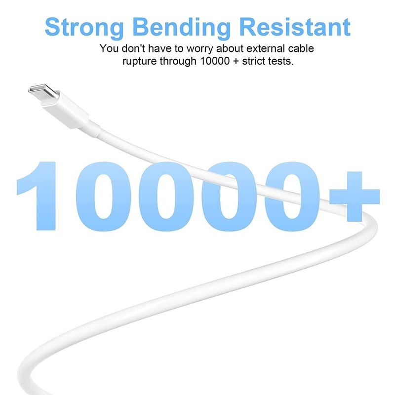 Apple USB C to USB C Charging Cable 10Ft 60W 2Pack, Fast Long Charger Cord for M gallery