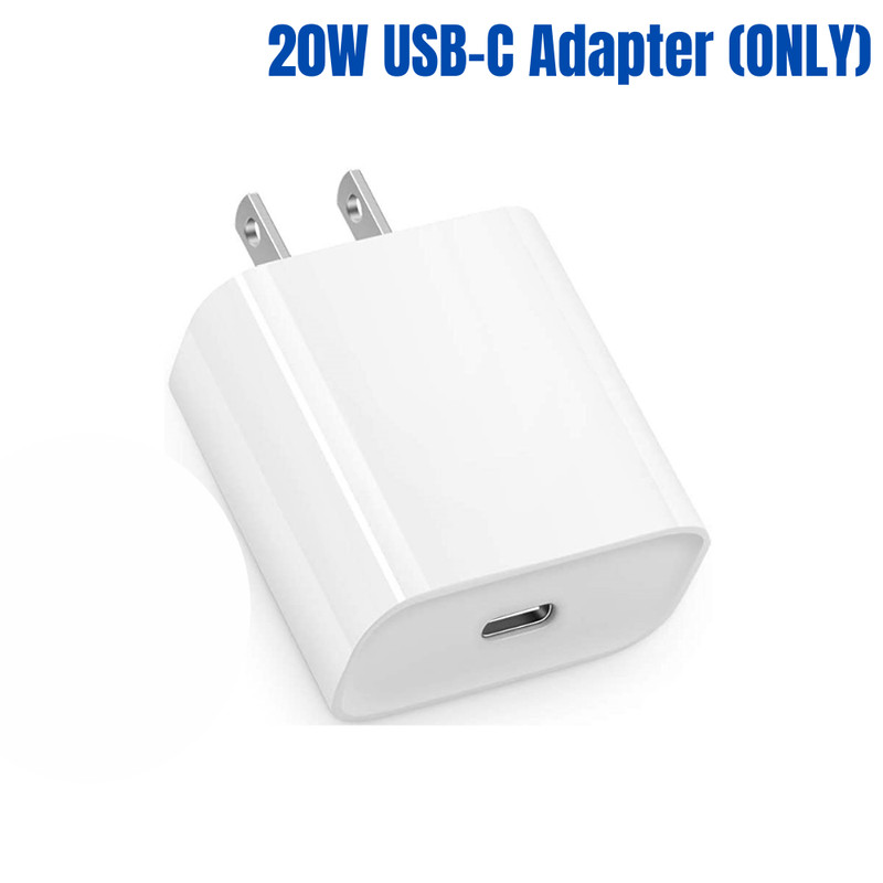 20W PD Fast Wall Charger Adapter USB C Cable 3/6ft For iPhone 14 13 12 11 Pro XR