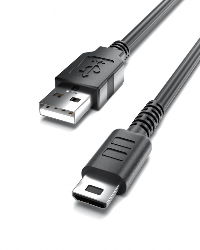 USB Charging Cable for DS Lite, 4FT / 1.2M USB-A to DS Lite Charger Cord, Rep…