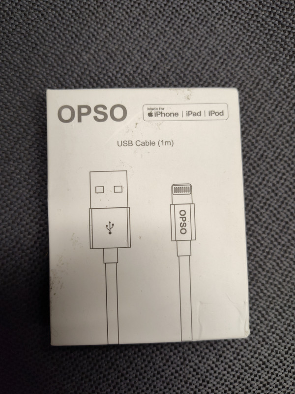 OPSO iPhone Charger Lightning to USB Charging Cable Cord [Apple MFi Certified]