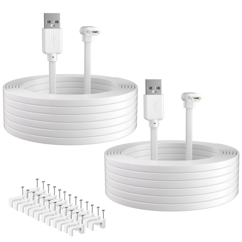 Camera Power Cable 25FT (2-Pack), Compatible with Wyze Cam Pan V3, Arlo Essen... gallery