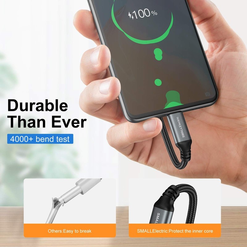 10ft USB C Cable 5-Pack, Extra Long Type C Fast Charging Cord for Samsung Galaxy gallery