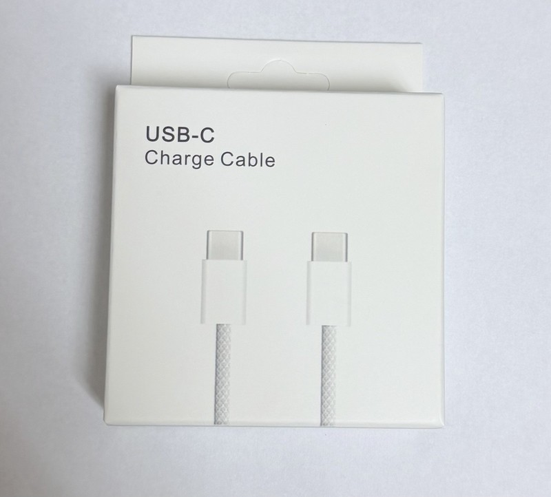 60W USB-C Fast Charger Cable for iPhone 15, 16, 17 Pro/ Pro Max Type-C 60W NEW