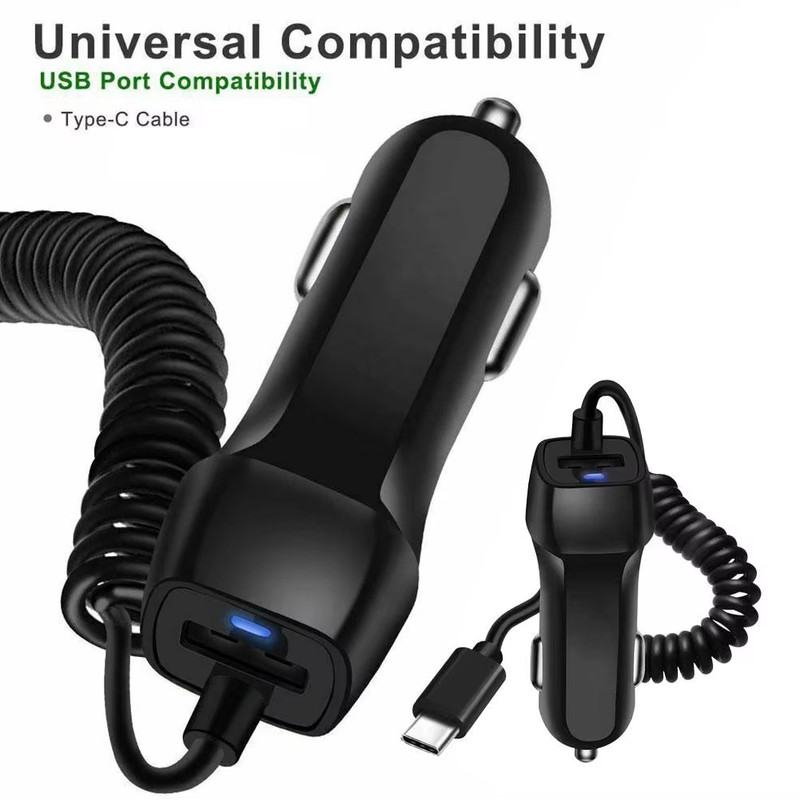 3A USB Car Charger for iPhone 14 13 12 11 Pro XS Max Mini XR X 8 iPad & Type-c* gallery