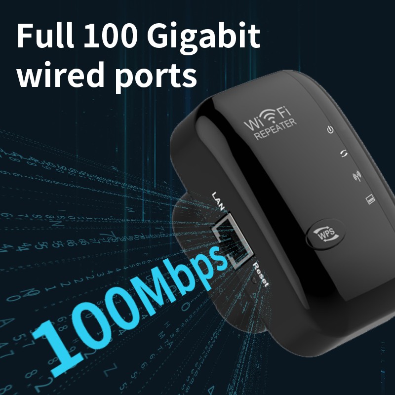 WiFi Signal Extender Range Repeater Booster Internet Amplifier 300Mbps US Plug gallery