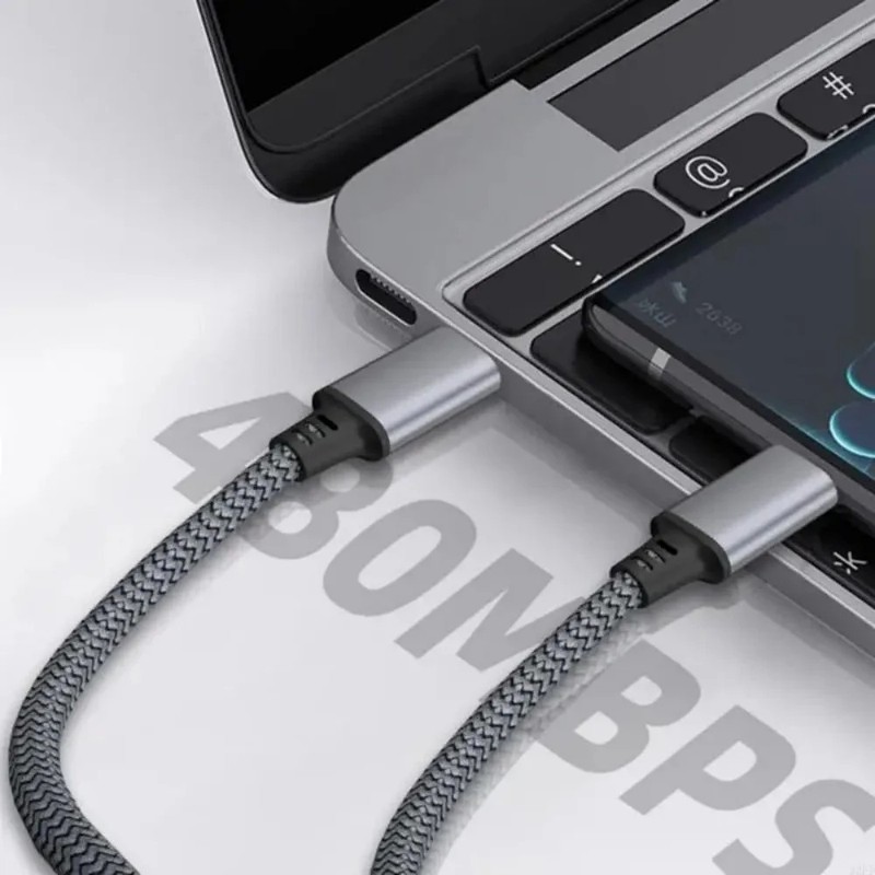 60W Quike Type-C Cable 1M/2M/3M/5M/8M USB C To Type C Data Cable Cord PD Fast Ch gallery