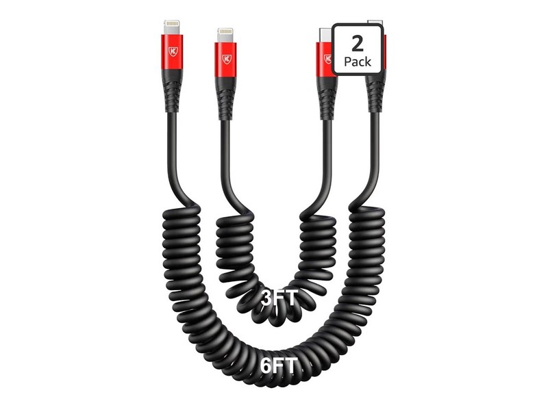 USB Type C to Cable [3ft/6ft], Pack of 2 Fast Charging Cables for iPhone